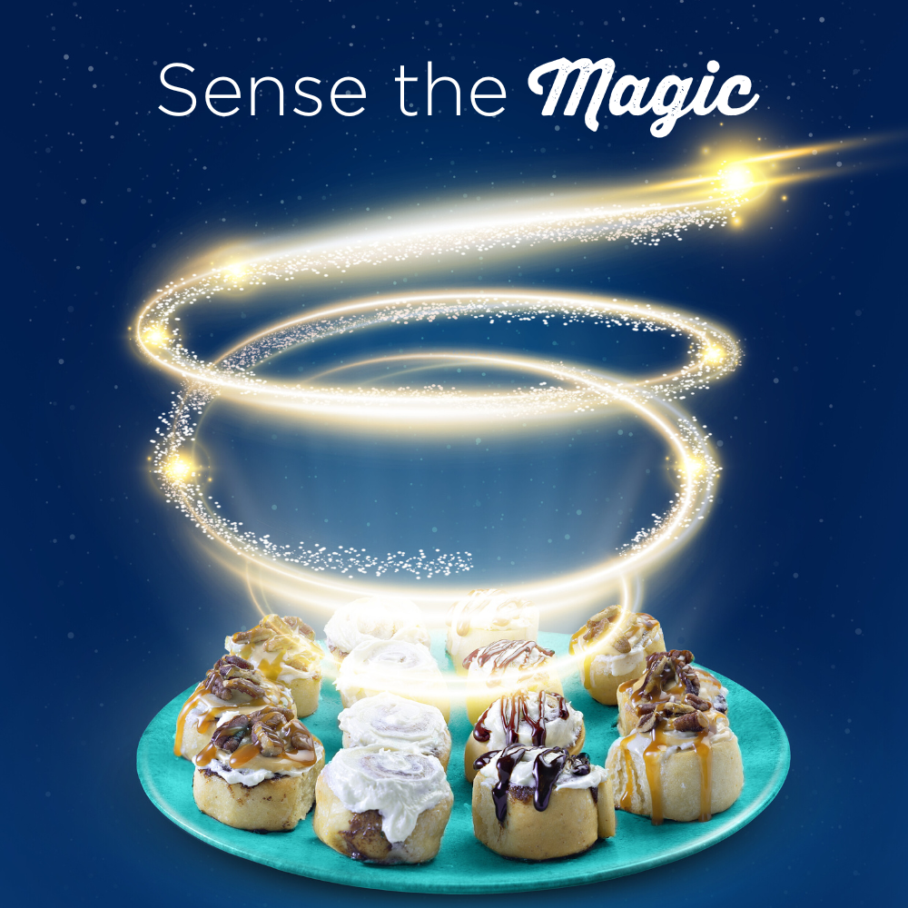 Sense the magic with Cinnabon